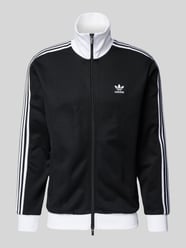 Sweatjacke mit Stehkragen Modell 'BECKENBAUER' von adidas Originals Schwarz - 43