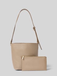 Bucket bag in leerlook van CK Calvin Klein Beige - 24