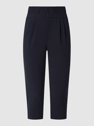 Caprihose mit Bundfalten Modell 'Jillian' von Kaffe Blau / Türkis - 48