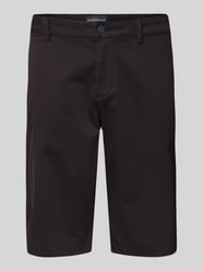 Regular fit bermuda van een mix van katoen en elastaan van Tom Tailor Denim - 6