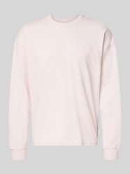Oversized Sweatshirt mit Logo-Stitching Modell 'Rusk' von PEGADOR - 44