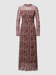 Maxikleid mit Allover-Muster von Taifun Braun - 18