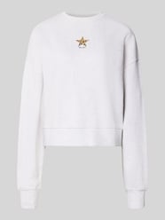 Relaxed Fit Sweatshirt aus reiner Baumwolle mit Logo-Print von GUESS Jeans - 20