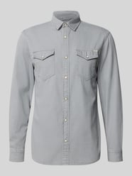 Koszula casualowa o kroju slim fit z kołnierzykiem typu kent model ‘ESHERIDAN’ od JACK & JONES - 14