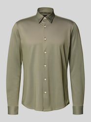 Slim fit zakelijk overhemd van ademend materiaal van BOSS - 15