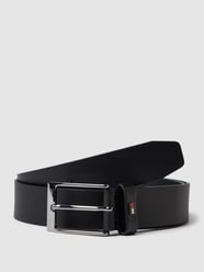 Pasek skórzany z metalową sprzączką model ‘LAYTON LEATHER’ od Tommy Hilfiger - 36