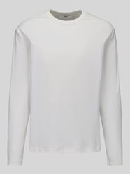 Langarmshirt mit geripptem Rundhalsausschnitt von Marc O'Polo DENIM - 11