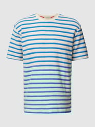 T-Shirt mit Rundhalsausschnitt von Scotch & Soda Blau - 14