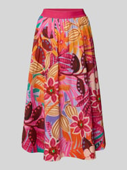 Midirok in all-over look met elastische band van Milano Italy - 3