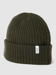Beanie mit Label-Patch von Selected Homme Grün - 4
