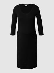 Umstands-Kleid mit Raffungen von Mamalicious Schwarz - 41