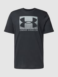 T-shirt met labelprint van Under Armour Zwart - 30