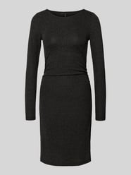 Knielange jurk met effectgaren, model 'KANVA' van Vero Moda - 26