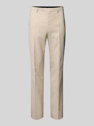 Slim Fit Anzughose mit Bundfalten Modell 'Hesten' von HUGO Beige - 12