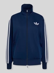Relaxed Fit Sweatjacke mit Logo-Stitching von adidas Originals - 34