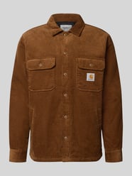 Regular Fit Hemdjacke aus Cord Modell 'WHITSOME' von Carhartt Work In Progress - 34