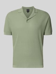 Krój regular fit Koszulka polo z kołnierzem z połami i dekoltem w serek od Armani Exchange - 9