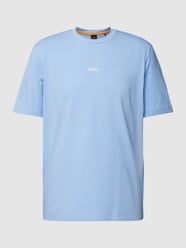 Relaxed Fit T-Shirt mit Label-Detail von BOSS Orange Blau - 29