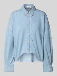 Relaxed fit jeansblouse, model 'OSHIA' van Drykorn - 28
