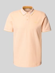 Regular Fit Poloshirt aus Baumwoll-Mix von Tom Tailor Orange - 46