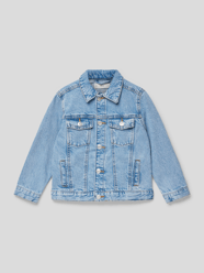 Jeansjacke mit Brusttaschen Modell 'Jacket john' von Mango Blau - 30