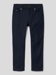 Jeansy o kroju Skinny Fit z dodatkiem streczu od Tommy Hilfiger Teens Niebieski - 16