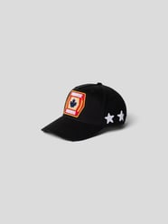 Cap mit Brand-Schriftzug von Dsquared2 Grau / Schwarz - 32