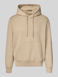 Hoodie aus Baumwoll-Mix Modell 'FREDERIKS' von JACK & JONES Beige - 13
