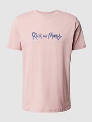 T-shirt z nadrukowanym motywem od QS by s.Oliver Różowy - 28
