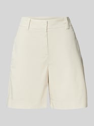 Slim Fit Shorts aus Twill von Marc O'Polo Beige - 4