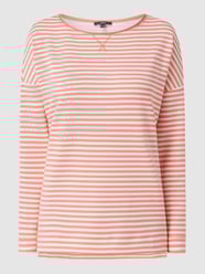 Bluza w paski od Esprit Collection Pomarańczowy - 8