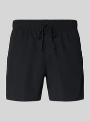 Badeshorts mit Logo-Stitching von Lacoste - 3