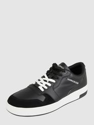 Sneaker aus Veloursleder und Synthetik von Calvin Klein Jeans Schwarz - 37