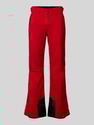 Flared stoffen broek met ritszakken, model 'KUMPULA' van LUHTA - 29