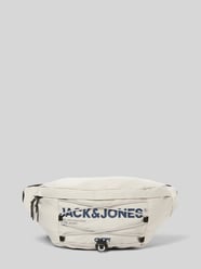 Bauchtasche mit Label-Print Modell 'JACZITRUS' von Jack & Jones Beige - 13