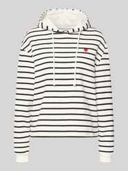 bluza z kapturem o kroju regular fit z mieszanki bawełny model 'CHILLI' od PIECES - 36