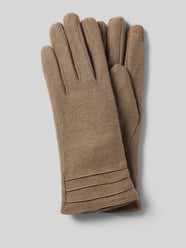 Handschuhe mit Teddyfutter von EEM Beige - 9