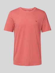 Regular fit T-shirt van puur katoen van s.Oliver RED LABEL Fuchsia - 48