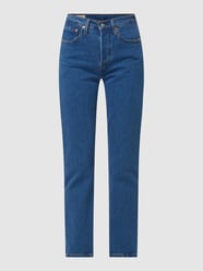 Straight Leg High Rise Jeans aus Baumwolle Modell '501™' von Levi's® - 17