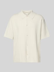 Regular Fit Freizeithemd mit Strukturmuster von CK Calvin Klein Beige - 38