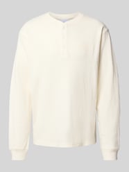 Longsleeve mit Label-Stitching von REVIEW - 41