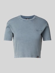 T-shirt krótki z prążkowaniem model ‘PLENTYWOOD’ od Dickies - 7