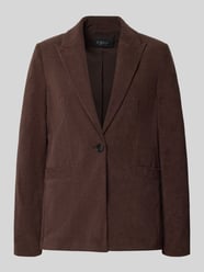Regular Fit Longblazer mit Cordstruktur von s.Oliver BLACK LABEL - 13