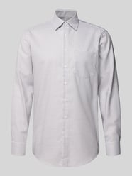 Regular Fit Businesshemd aus Baumwolle mit Button Down Kragen von SEIDENSTICKER REGULAR FIT Beige - 23