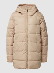 Steppjacke mit Kapuze Modell 'VITATE' von Vila Beige - 2