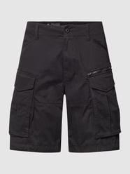 Cargoshorts mit Knopf- und Reißverschluss von G-Star Raw Schwarz - 4