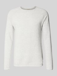 Sweter z dzianiny z naszywką z logo model ‘HILL’ od Jack & Jones - 23