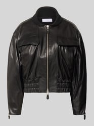 Regular Fit Jacke aus echtem Lammleder von Iro - 10