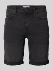 Regular Fit Jeansshorts aus Baumwoll-Mix mit Viskose-Anteil Modell 'SPY' von ONLY & SONS - 45