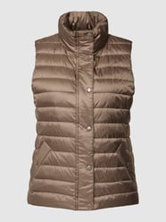 Steppweste mit Label-Detail von Gant Braun - 37